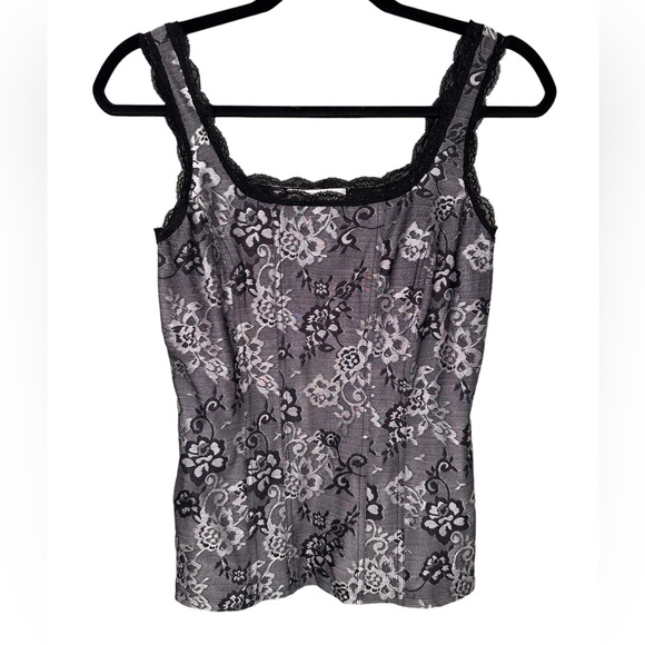 White House Black Market Tops - White House Black Market Seamed Tank Top